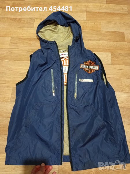 Tommy Hilfiger vintage Harley Davidson оригинално мъжко елече , снимка 1