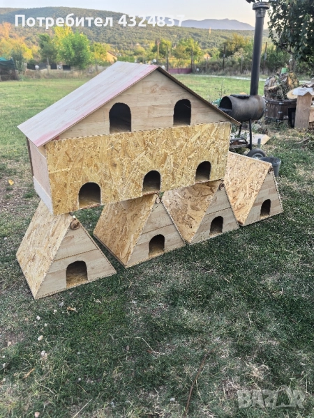 ръчна изработка на къщите за малки и големи птици, снимка 1