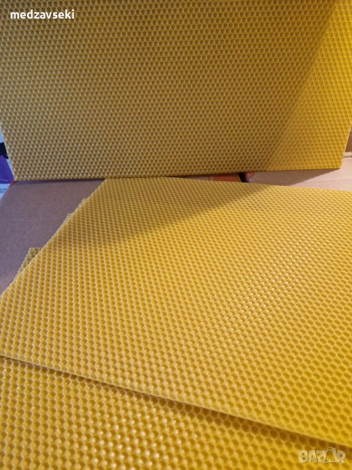 Восъчни основи от собствен восък, снимка 1