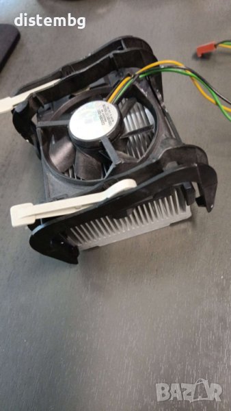  Вентилатор с радиатор  Intel P4 Socket-478 Cooling Fan, P/N: C28085-001/002/003, снимка 1