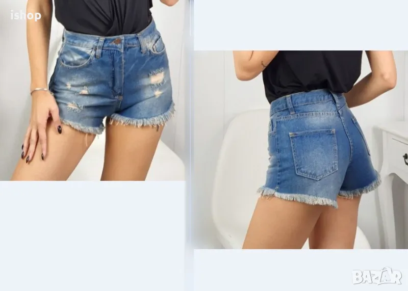 Къси Дънкови Панталони, снимка 1