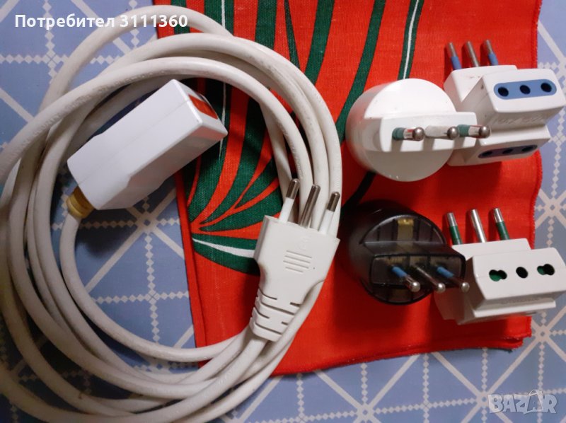  За ел. мрежа в Италия-3 вида- превключватели 12лв за 5 бр- и удължител , снимка 1