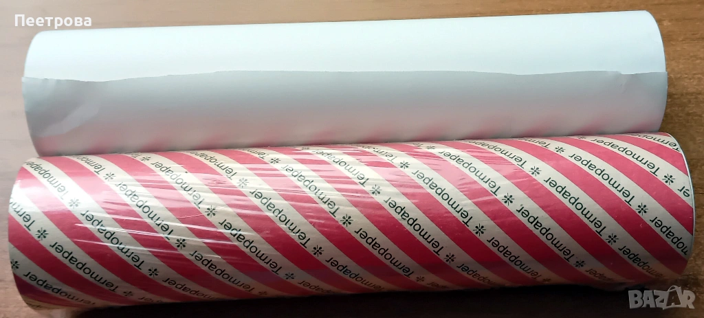 Ролка термохартия  за термопринтери., снимка 1