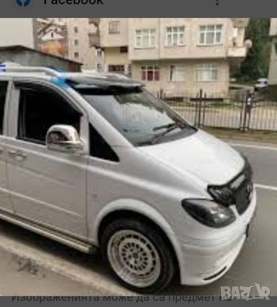 Дефлектор преден капак Mercedes Vito 639 4 4 7, снимка 1