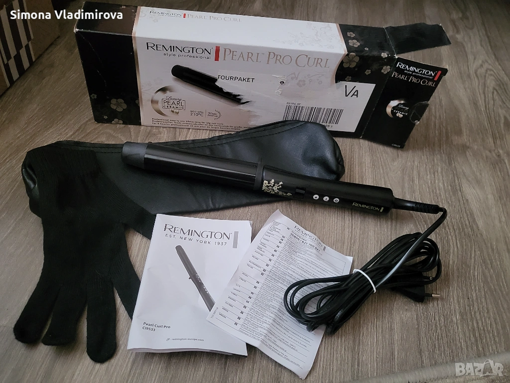Маша за коса Remington Peartl Pro Curl - CI9532, снимка 1