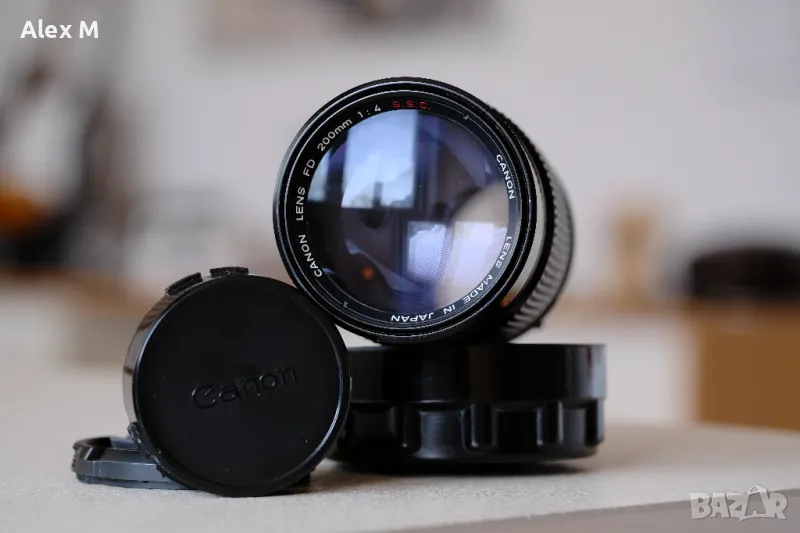 Canon FD 200mm f/4 S.S.C., снимка 1