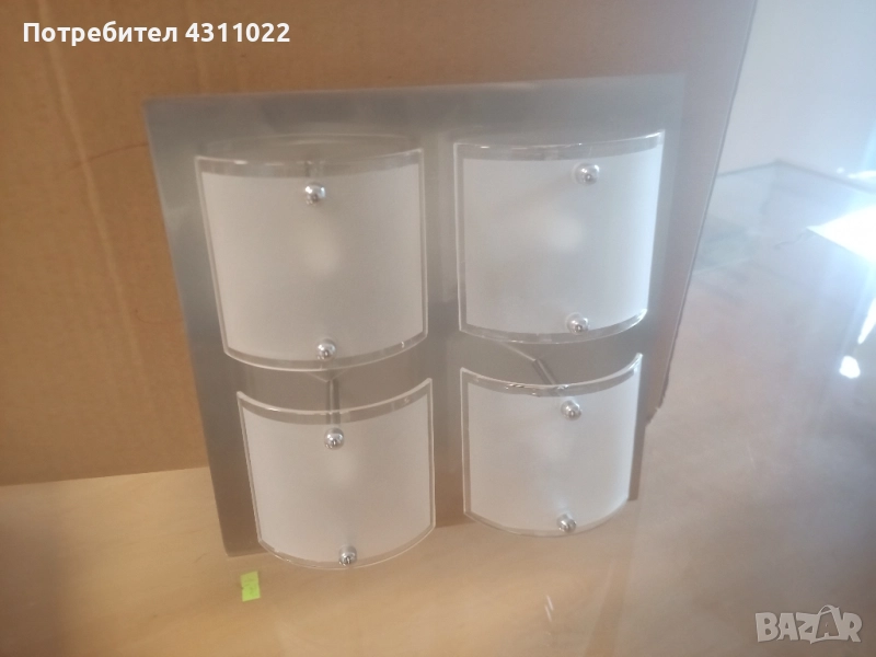 Осветително тяло - спот с халогенни крушки., снимка 1