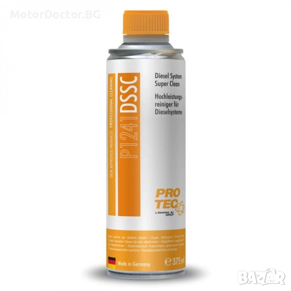 Добавка PRO-TEC Diesel System Super Clean – P1241 DSSC (375 мл), снимка 1