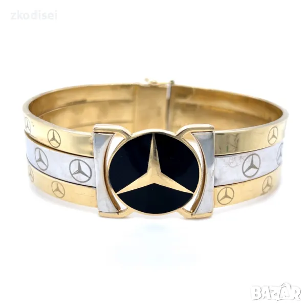 Златна мъжка гривна 35,19гр. 14кр. проба:585 модел:28785-1, снимка 1