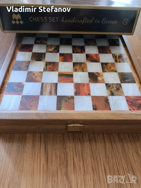 Луксозен шах Manopoulos – Greek Roman Period, злато/сребро, снимка 1