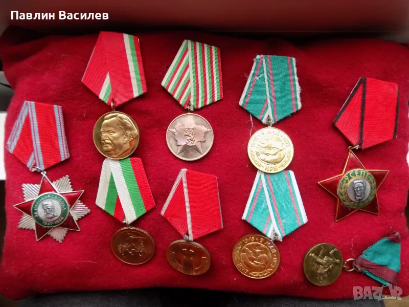 Лот ордени медали от социализма, снимка 1