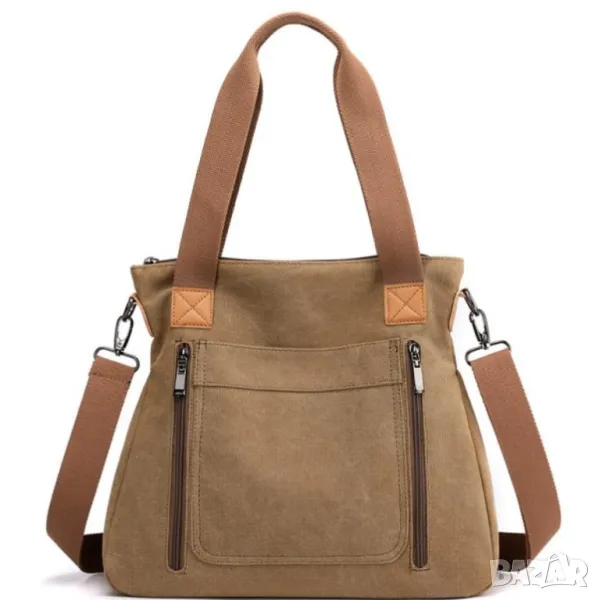 Ежедневна дамска чанта Brown, снимка 1