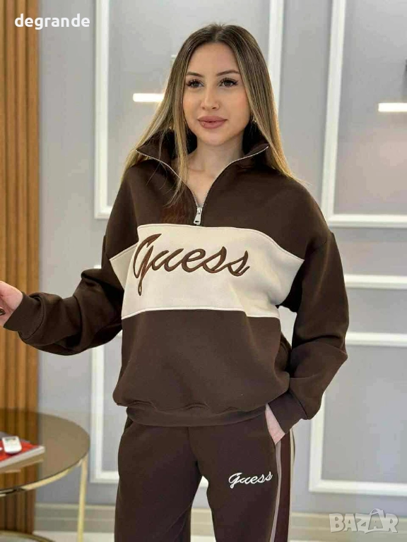 НОВ МОДЕЛ Ватиран Дамски Комплект Guess, снимка 1