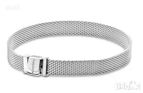 Сребърна гривна Pandora , снимка 1