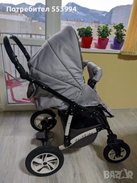Бебешка количка Cristina 2в1, снимка 1