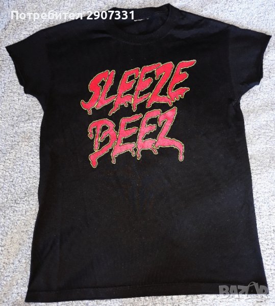 Тениска групи Sleeze Beez. official product. 1990, снимка 1