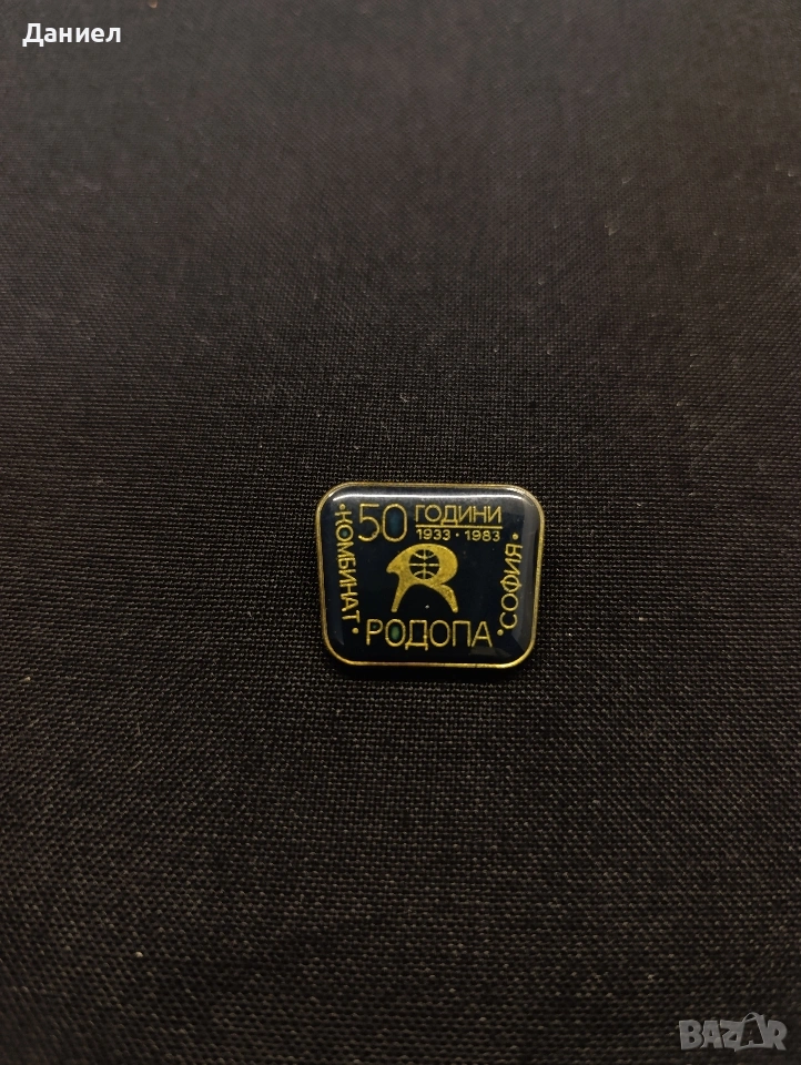 Значка 50 г Родопа, снимка 1