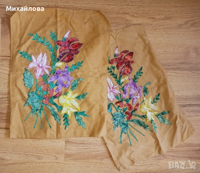 Ръчна бродерия 2 бр. възглавници, снимка 1