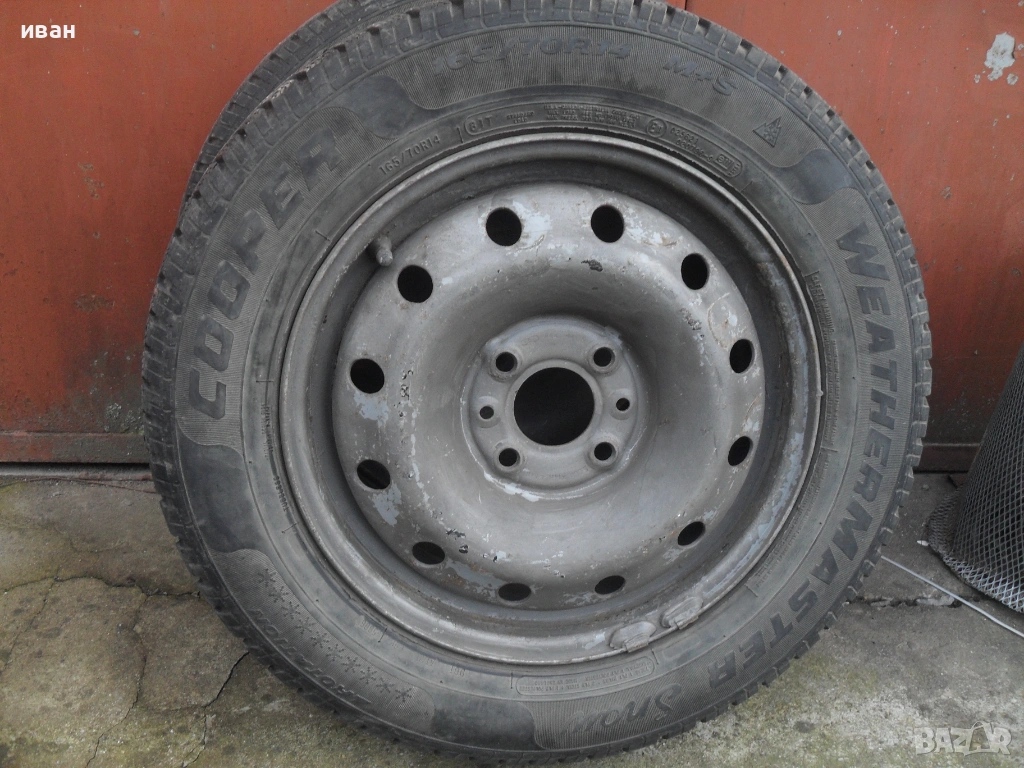 продавам гуми с джанти за фиат, снимка 1