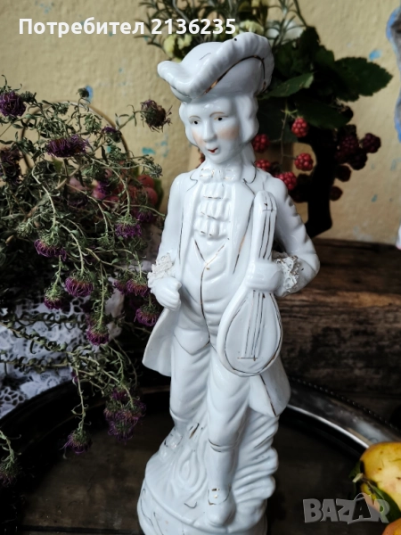 Порцеланова фигура Музикант , снимка 1