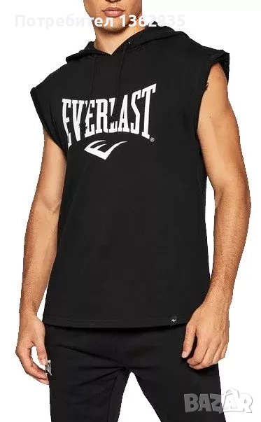 НОВ оригинален суичър / тениска без ръкави EVERLAST размер L от САЩ, снимка 1