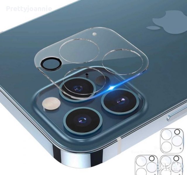 Стъклен протектор за камерата на iPhone 13 Pro, снимка 1