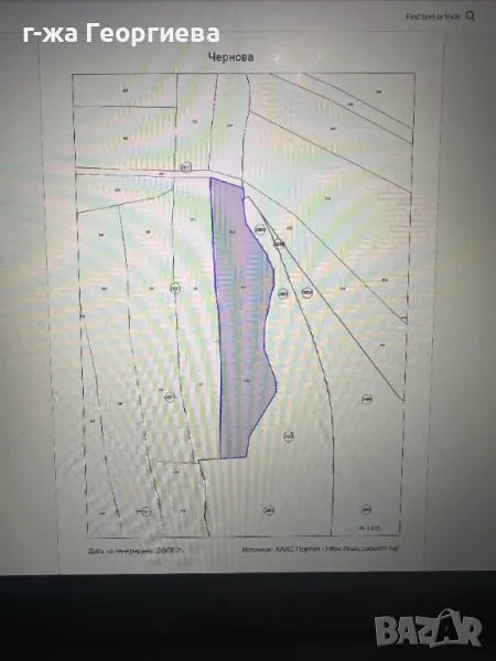 Продавам парцел-вид територия : горска-м. Маница, Варна, снимка 1