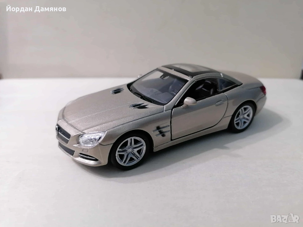 Мерцедес СЛ 500 '12 в мащав 1:34 , снимка 1