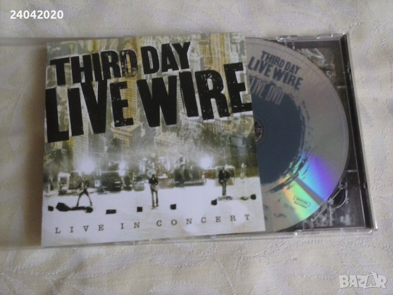 Third Day – Live Wire CD+DVD оригинални дискове, снимка 1