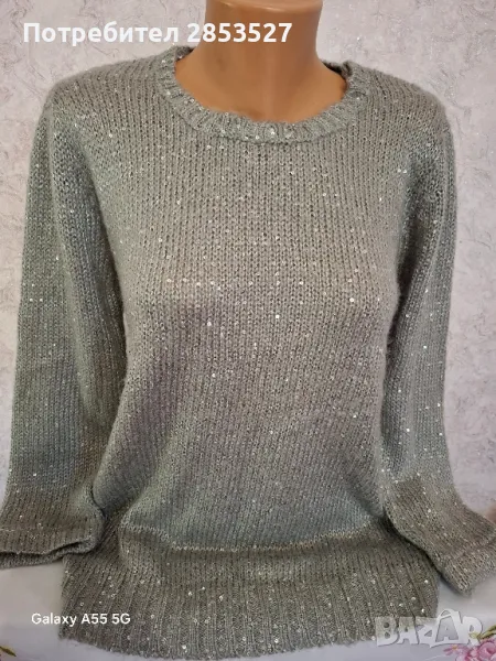 XSIDE Сребриста Блуза , снимка 1