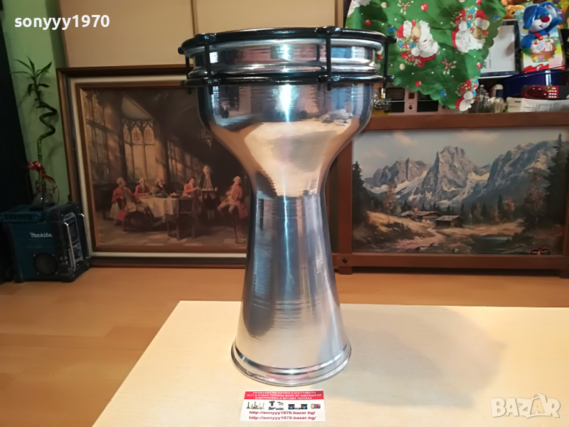 ГОЛЯМА ИНОКСОВА ТАРАМБУКА 40Х25СМ 3003220947, снимка 1