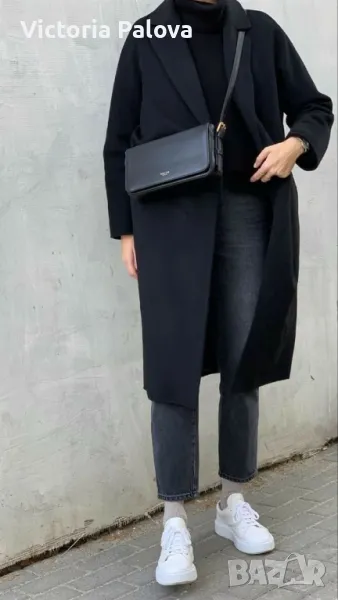 Дизайнерско палто кокон, снимка 1