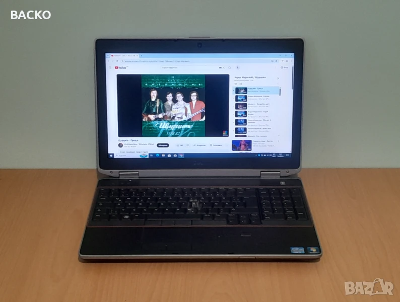 Лаптоп DELL Latitude E6520 / I7-2760QM / 120Gb SSD / 8Gb DDR3, снимка 1