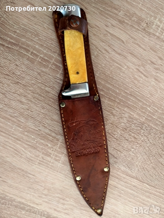 Лован нож с кания, снимка 1