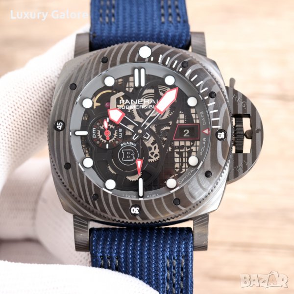 Мъжки часовник Panerai Submersible S Brabus Black Ops Edition с автоматичен механизъм, снимка 1