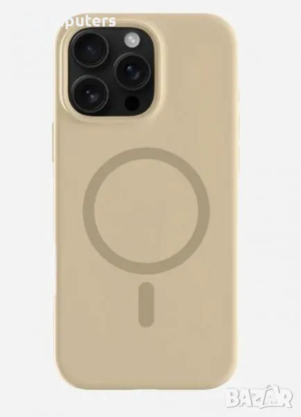 Калъф Liquid Silica MagSafe за iPhone 13 Pro Max 6.7 / Кафе / + Протектор Баркод : 3131471, снимка 1