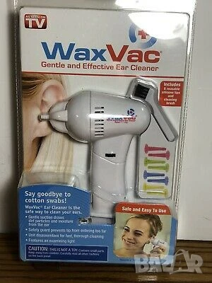 "WaxVac – Безопасно и лесно почистване на ушите у дома" , снимка 1