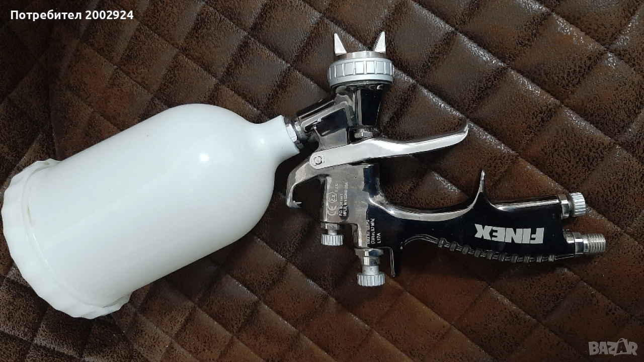 Продавам пистолет за боядисване с компресор, снимка 1