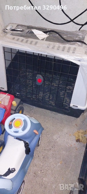 Клетка за транспорт на кучета  Atlas Car 80: 82/51/61см, снимка 1