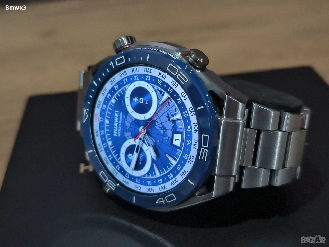 Huawei watch ultimate Blue Titanium , снимка 1