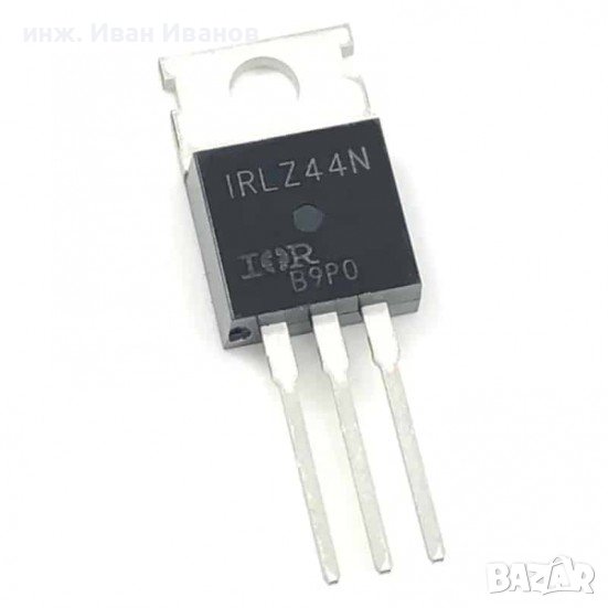 IRLZ44N MOSFET-N транзистор Vdss=55V, Id=47A, Rds=0.022Ohm, Pd=110W, Logic Level (управлява се с 5V , снимка 1