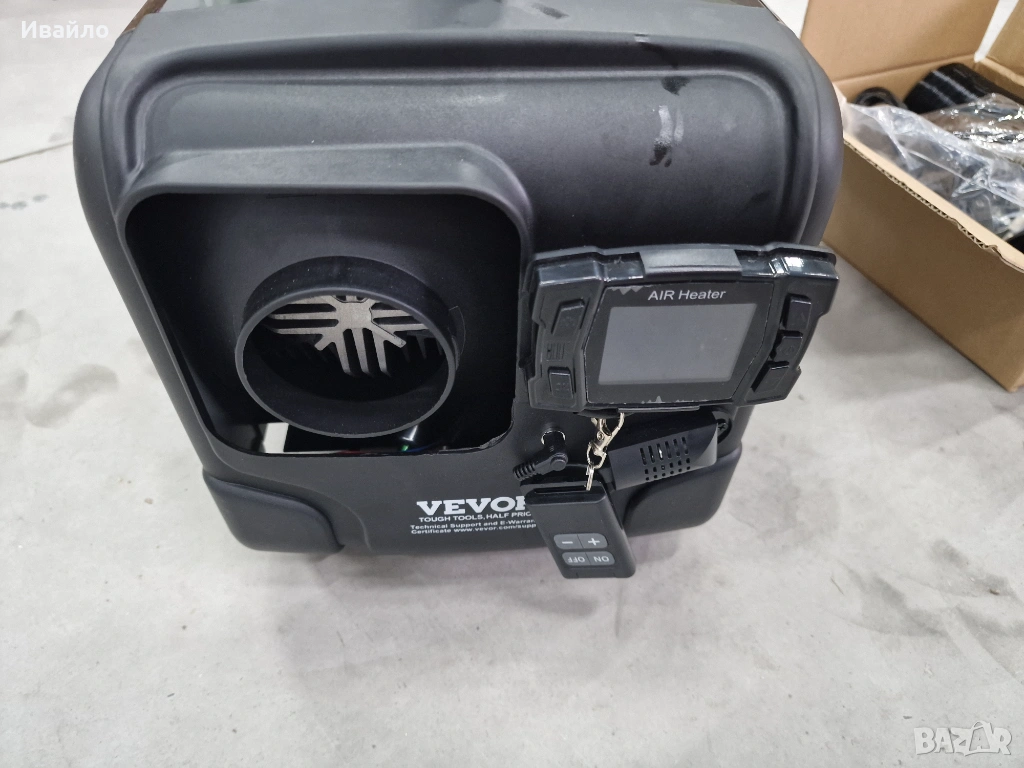 Нафтова печка за гараж или кола VEVOR 8kw - 12v 24v 220v, снимка 1