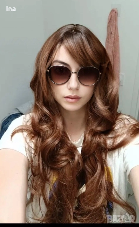 Червеникаво кестенява перука, снимка 1