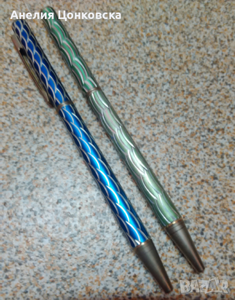 Метални химикалки 2 броя, снимка 1