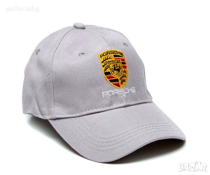 Автомобилна сива шапка - Порше (Porsche), снимка 1