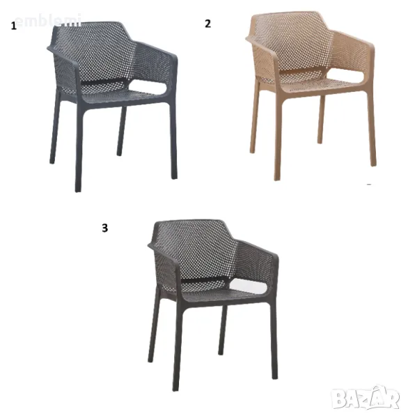 Стол кресло трапезен градински JOHN, снимка 1
