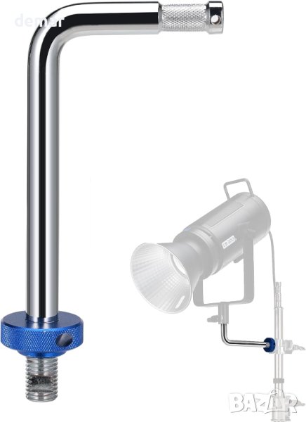 NEEWER 5/8" Правоъгълно захващащо рамо, до 10 кг, UA046, снимка 1