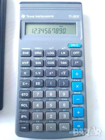 Ретро, научен калкулатор Texas Instruments TI-30X, снимка 3 - Друга електроника - 56057276