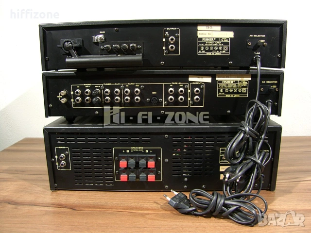  Комплект Fisher cc-3000 / ba-6000 / fm-2421 , снимка 8 - Ресийвъри, усилватели, смесителни пултове - 53646729
