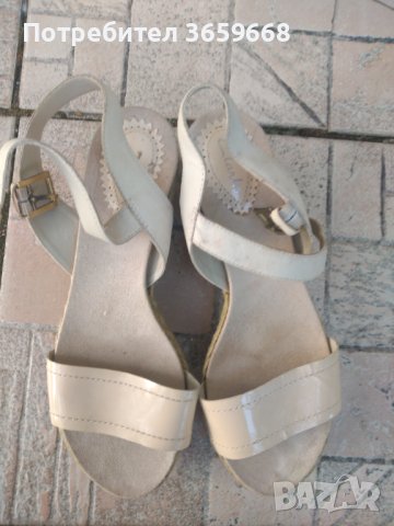Дамски сандали Сlarks,размер 5,5, на платформа.Намаление, снимка 10 - Сандали - 40653793